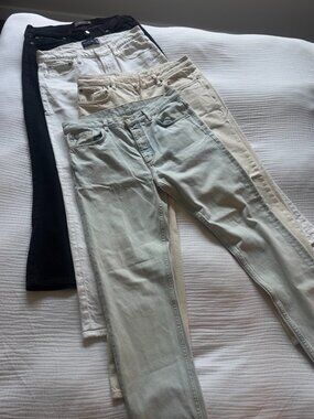 4 x Denim Jeans Bundle | COS/Abercrombie/Zara 33 and 32R